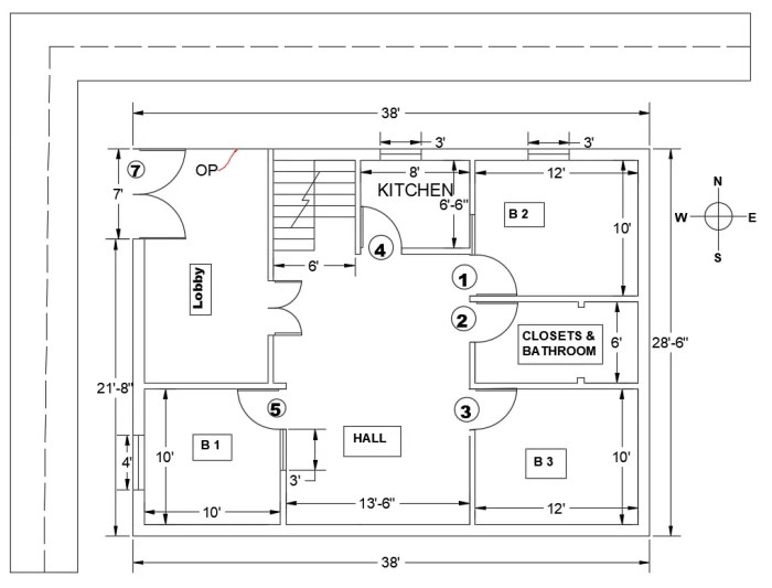 Desain rumah sederhana dengan autocad