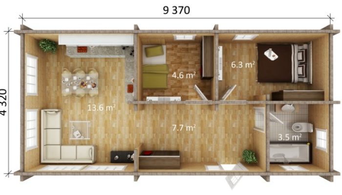 Desain Rumah Type 36/80 Panduan Lengkap