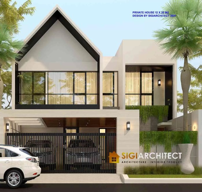 Desain rumah minimalis luas tanah 300 meter