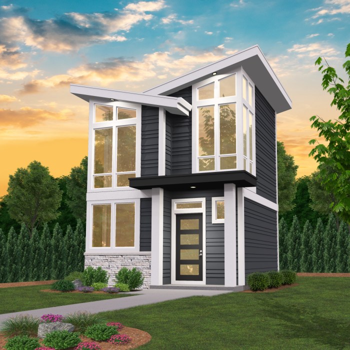 Desain rumah ukuran 9x10 2 lantai