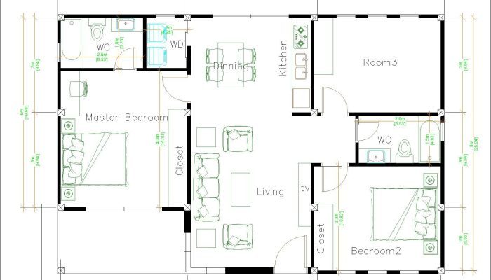 Desain Rumah Ukuran 12×12 m Panduan Lengkap