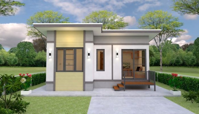 Desain Rumah Minimalis Ukuran 7×6 Meter