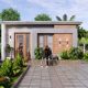 Desain rumah ukuran 6x18 1 lantai