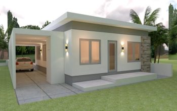 Desain rumah ukuran 10x13