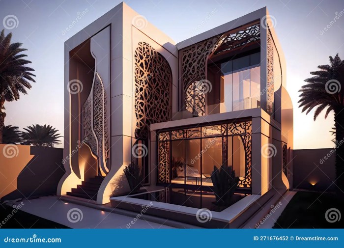 Desain rumah muslim modern