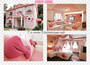 Gambar desain rumah hello kitty