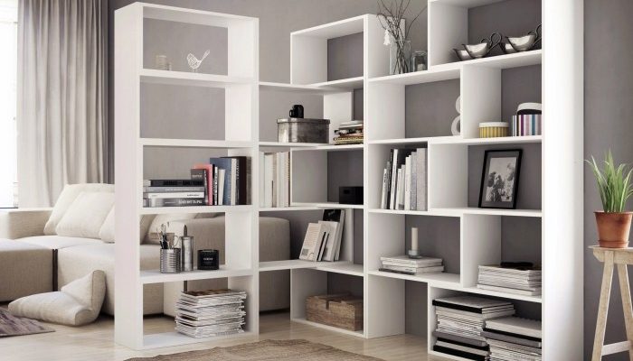 Bücherregal groß Wohnzimmer Der perfekte Blickfang